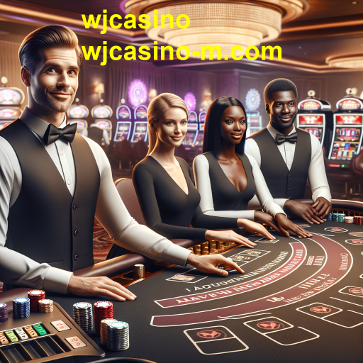 Experiência Imersiva nos Jogos Ao Vivo do wjcasino