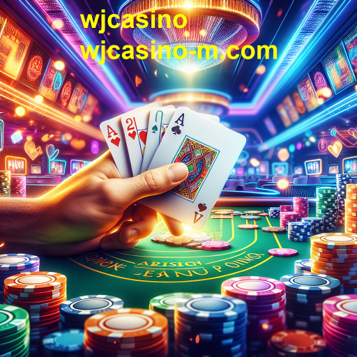 Explore a Emoção das Mesas de Jogos no wjcasino